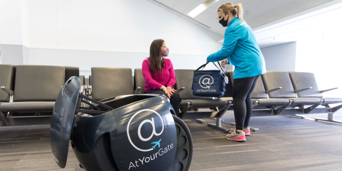 “Gita”, un robot estilo Star Wars que entrega alimentos en un aeropuerto