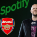 Spotify Daniel Ek Arsenal