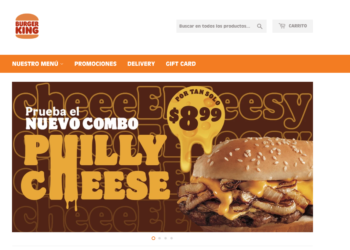 Tienda online y delivery, el éxito de Burger King en Venezuela
