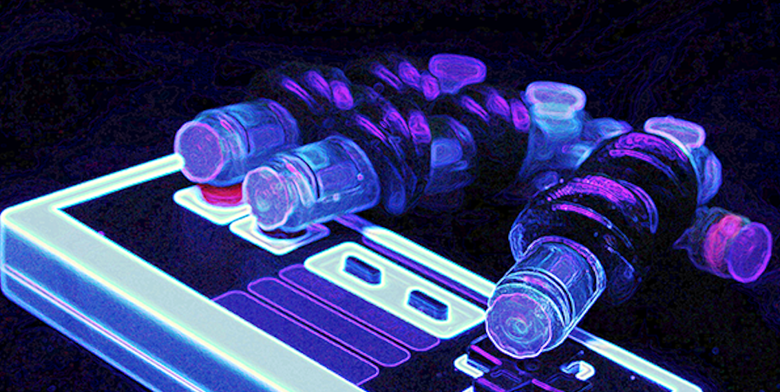 Mano robótica Mario Bros