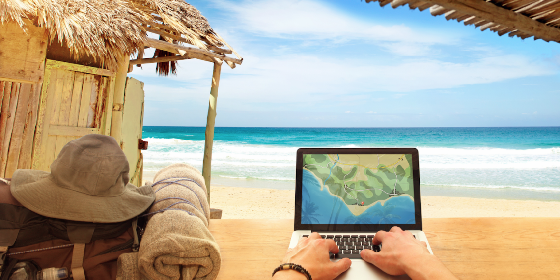 Nómadas digitales Airbnb