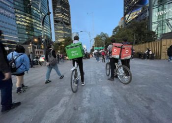 Baja presencia de repartidores en paro y se suman “acarreados” de otras causas