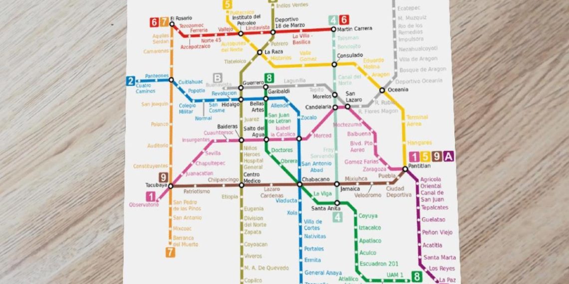 Así puedes usar el mapa 3D del Metro de la CDMX usando Instagram Así puedes usar el mapa 3D del Metro de la CDMX usando Instagram