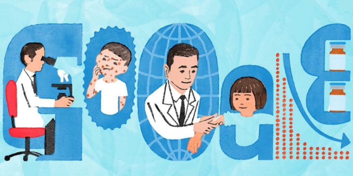 Con un doodle, Google rinde homenaje a Michiaki Takahashi
