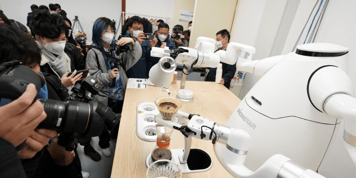 El futuro es hoy: robots preparan comida en los Juegos Olímpicos de Invierno con el objetivo de minimizar contacto