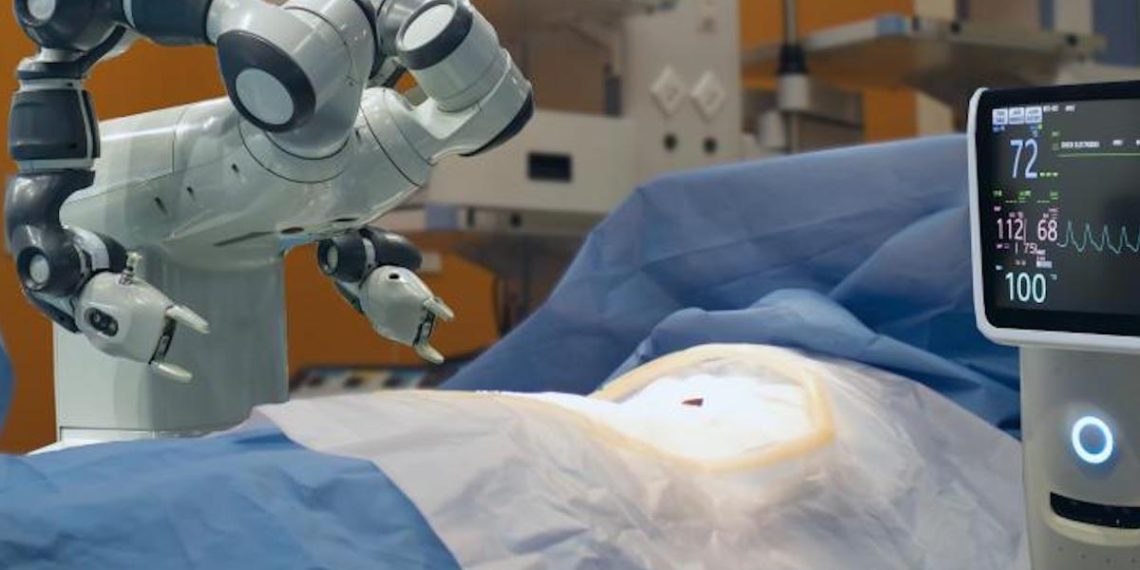 tecnología-robótica-cirujía-operación-medicina-robot