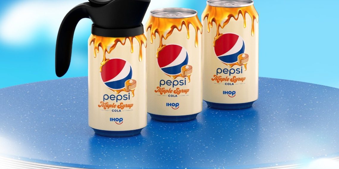 pepsi-ihop-colaboracion-bebiba-miel-maple 1
