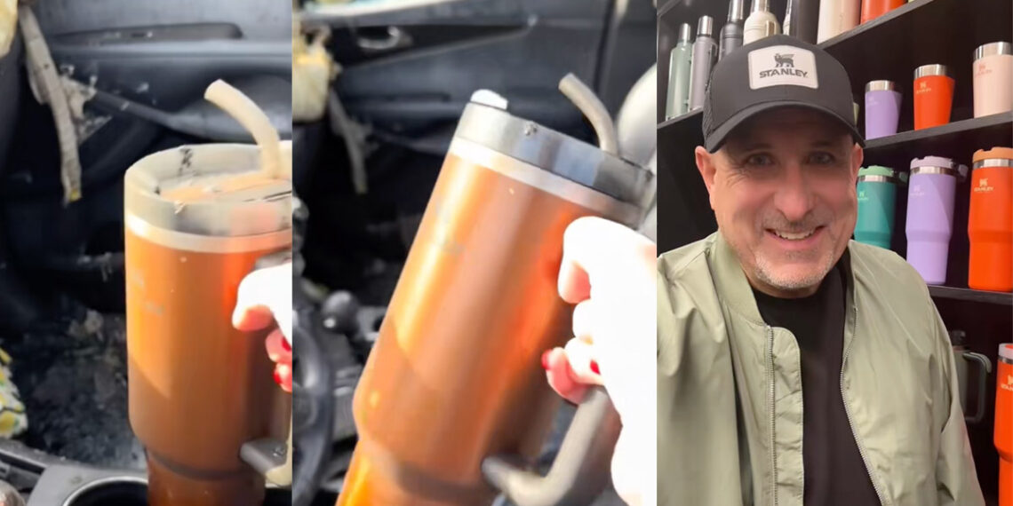 Termo Stanley sobrevive a incendio y se hace viral