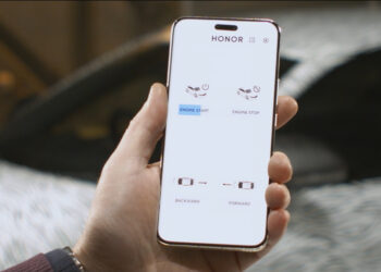 Honor Magic6 Pro permite manejar un automóvil autónomamente