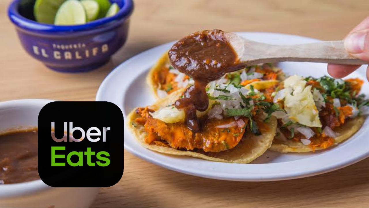 Feliz día del taco, nos desea Uber Eats