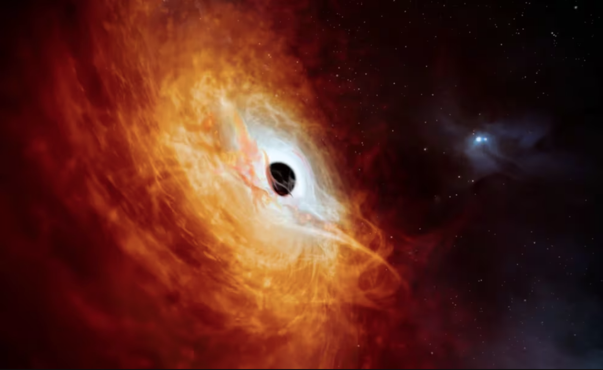 Astrónomos descubren agujero negro más grande que la Vía Láctea