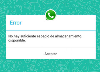 Así puedes liberar espacio en tu celular desde whatsapp