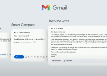 Gmail incorpora una función de IA para mejorar tus correos, así es