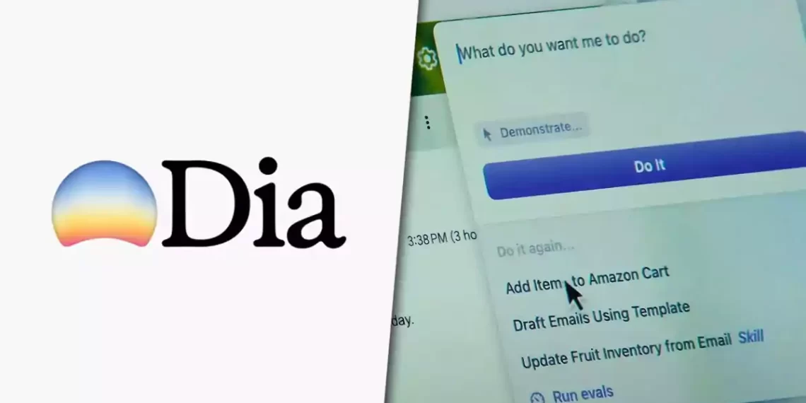 Así funciona Dia, el navegador con IA que asiste en tiempo real