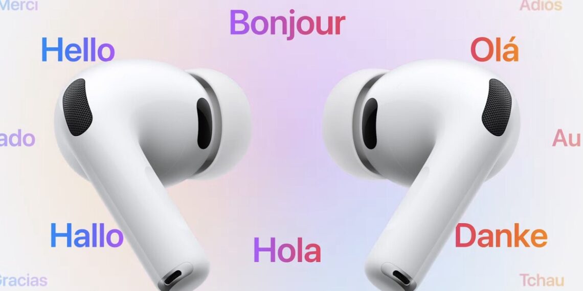 Los AirPods Pro 3 de Apple traducen idiomas en tiempo real