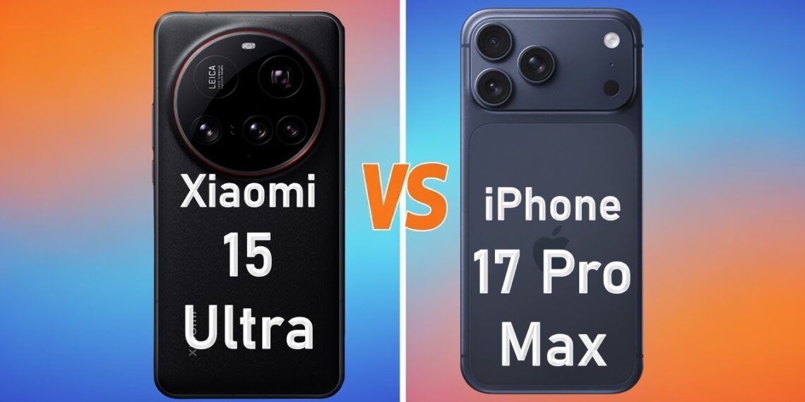 Xiaomi 17 Pro Max vs iPhone 17 Pro Max en la batalla por el smartphone premium