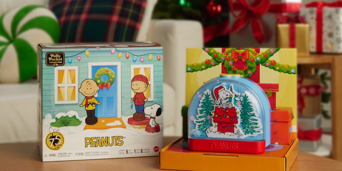 Peanuts x Polly Pocket, Mattel lanza su nuevo coleccionable