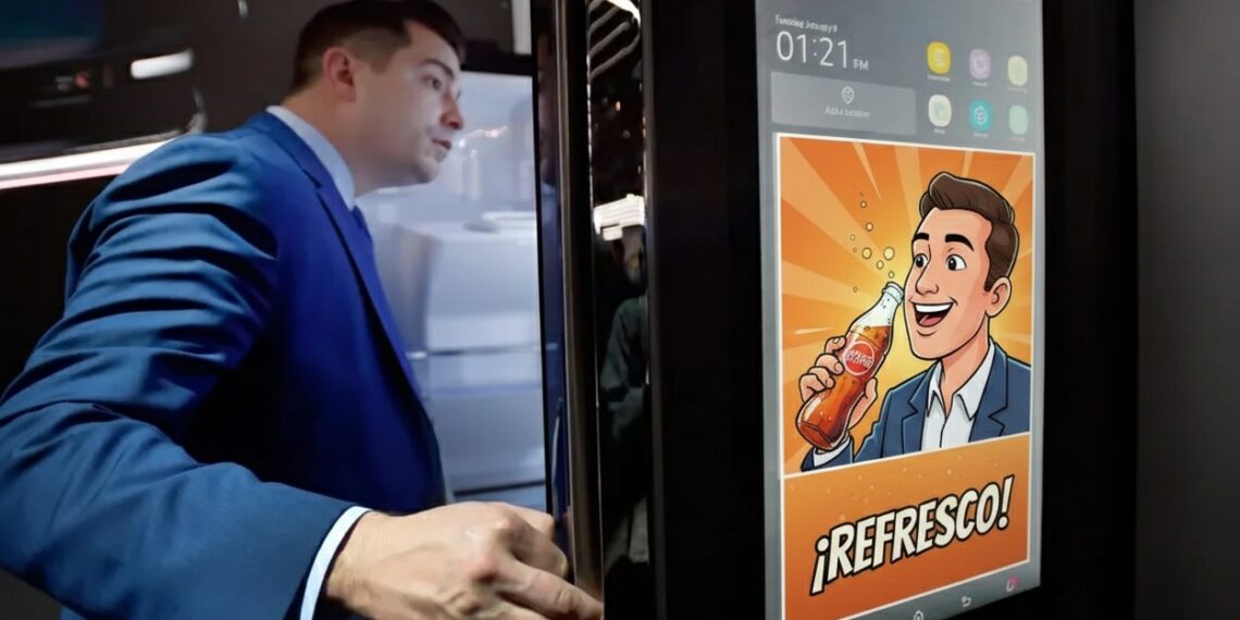 Publicidad en tu refrigerador: Samsung lo hará posible