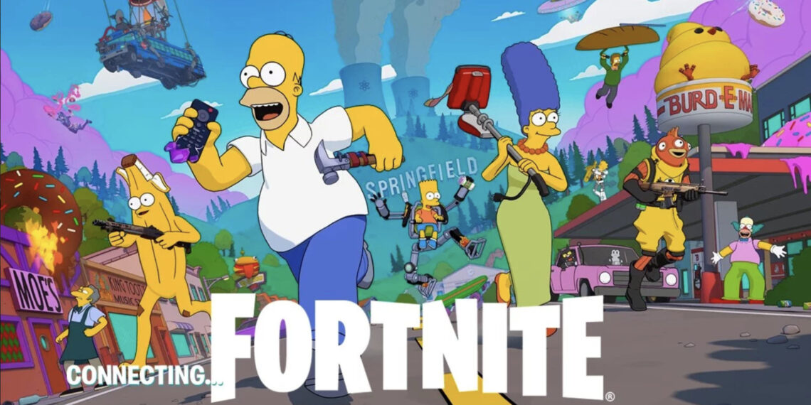 Los Simpsons llegarán a Fornite, el popular Battle Royale