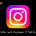 Filtran datos de más de 17.5 millones de cuentas de Instagram