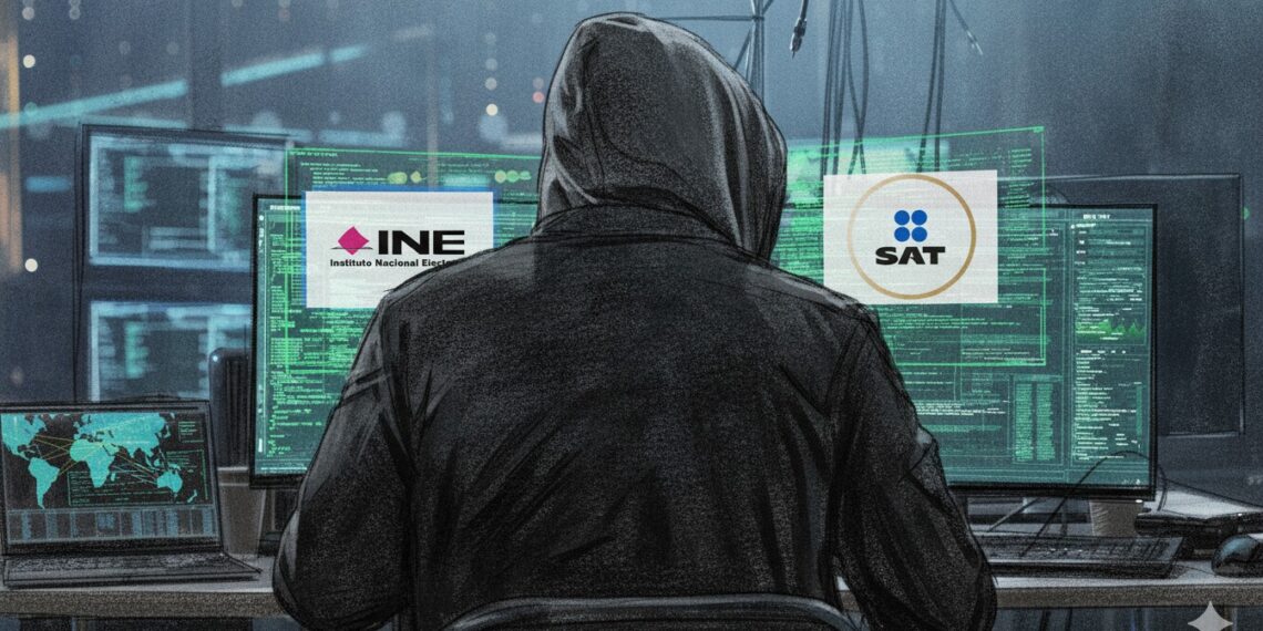 Hackeo masivo compromete 150 GB de información oficial en México