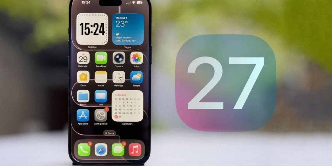 iOS 27: novedades y fecha de lanzamiento en 2026