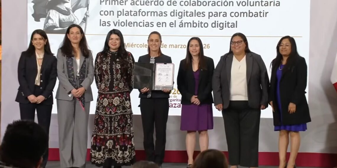Gobierno federal y gigantes tecnológicos firman pacto contra la violencia digital