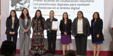 Gobierno federal y gigantes tecnológicos firman pacto contra la violencia digital