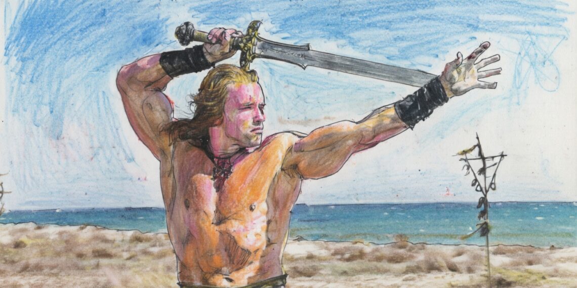 Arnold Schwarzenegger entrena para el regreso de Conan el Bárbaro
