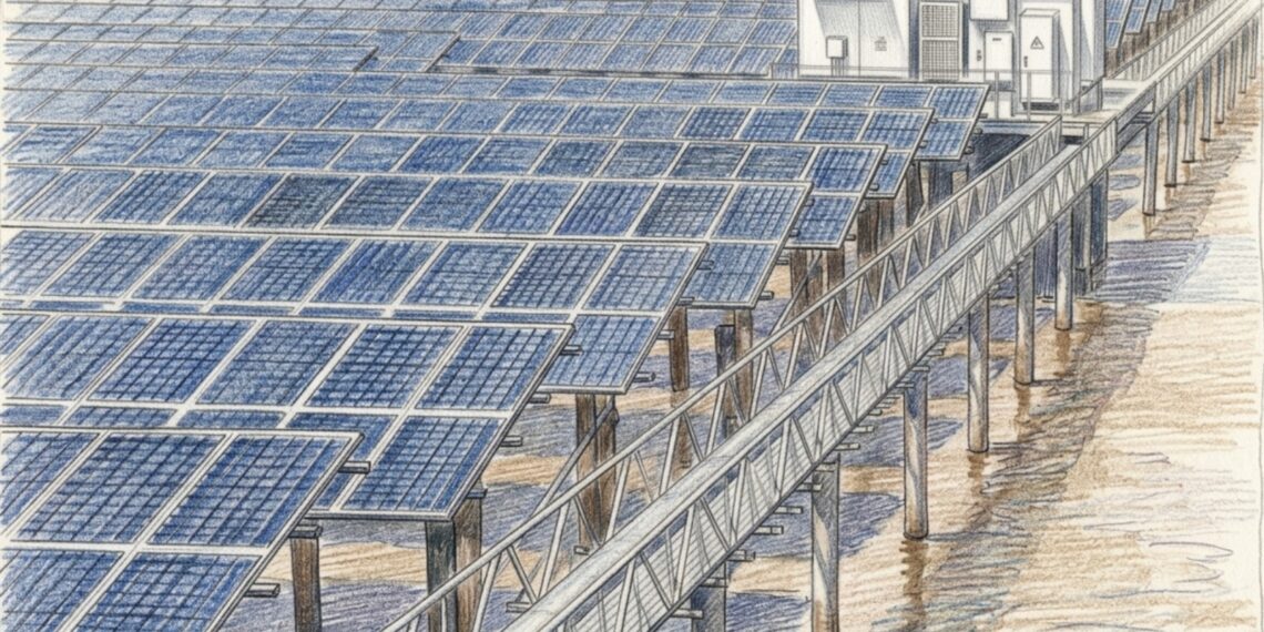 China impulsa paneles solares flotantes para energía limpia