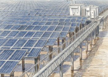 China impulsa paneles solares flotantes para energía limpia