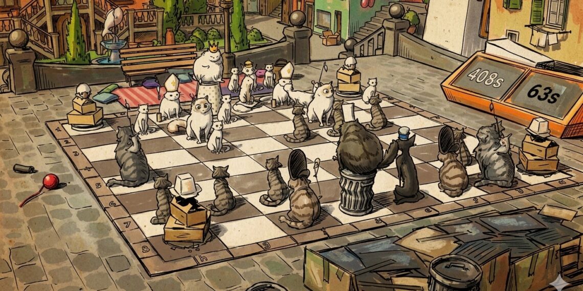 Cat Chess: el videojuego que mezcla ajedrez y gatos