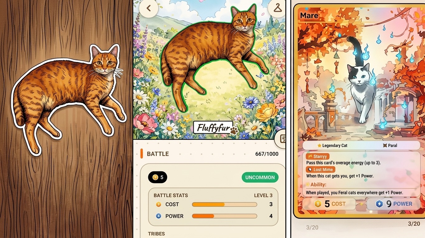 Catch Cat: el fenómeno móvil que colecciona gatos reales